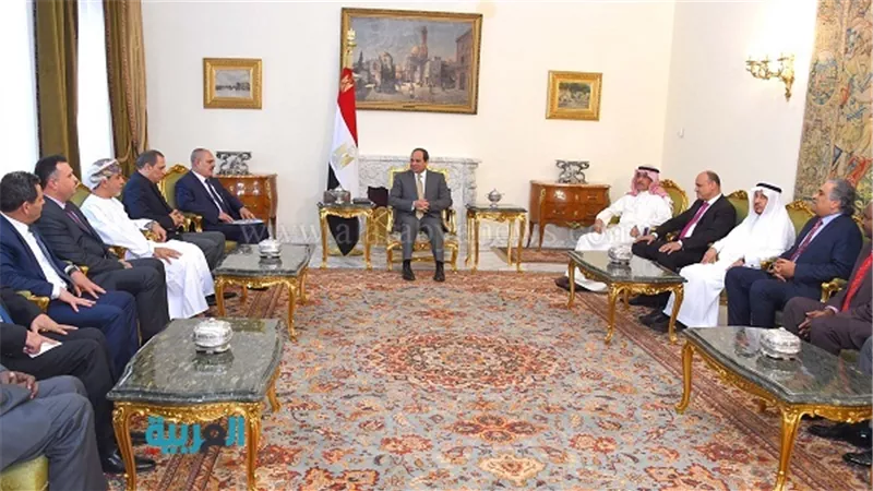 السيسي يستقبل وفدًا من اتحاد الصحفيين العرب