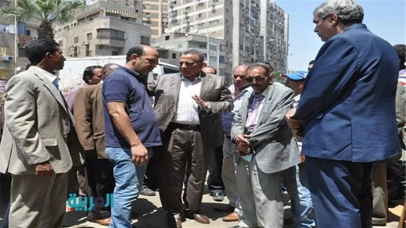 بالصور.. محافظ الجيزة يتفقد أعمال تطوير امتداد شارع فيصل 