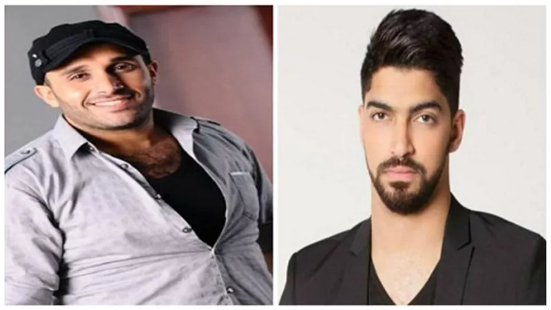 مينا عطا يهنئ مصطفى محفوظ 