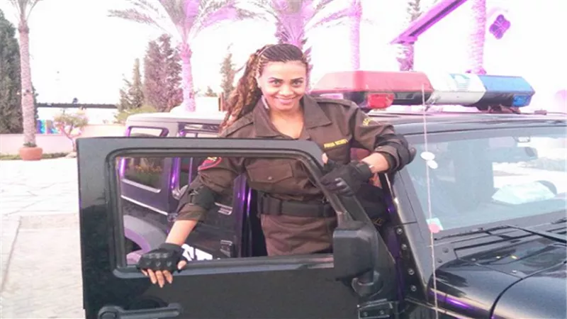 بالفيديو.. هل تصبح هند وجيه ضمن طاقم حراسة السيسي؟
