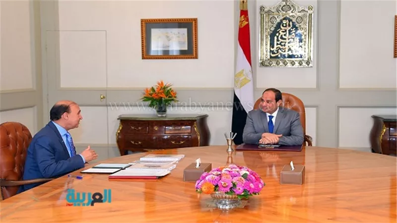 السيسي يجتمع بمميش لاستعراض أنشطة هيئة قناة السويس