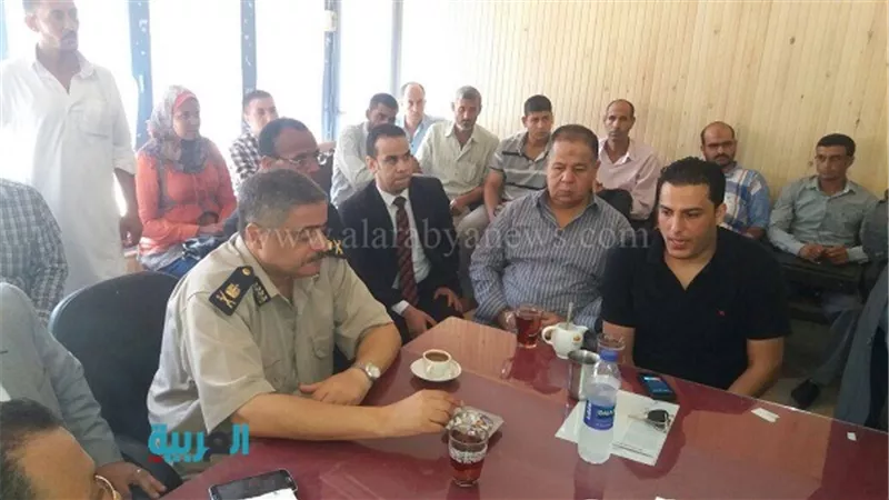 بالصور.. مدير أمن البحيرة يعتذر لمحامي الدلنجات 