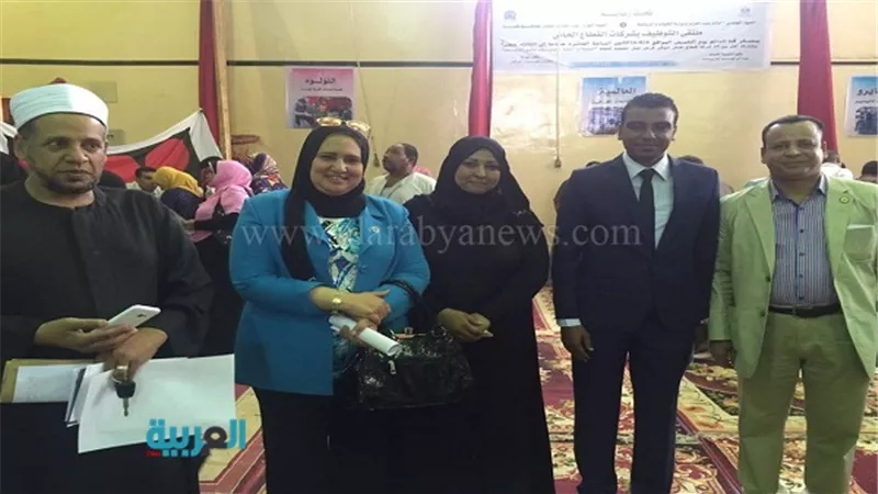 بالصور.. النائبة سحر صدقي تشارك في ملتقى التوظيف الأول بـ