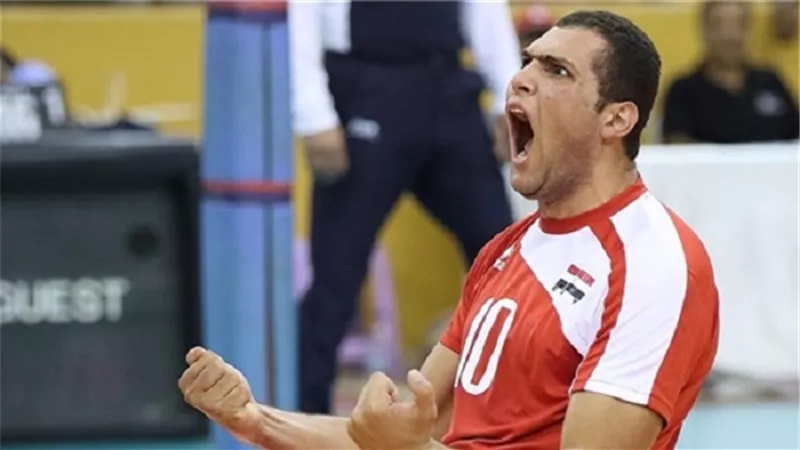 محمد عادل: قادرون على حصد ذهبية الكرة الطائرة بأوليمبياد 2016