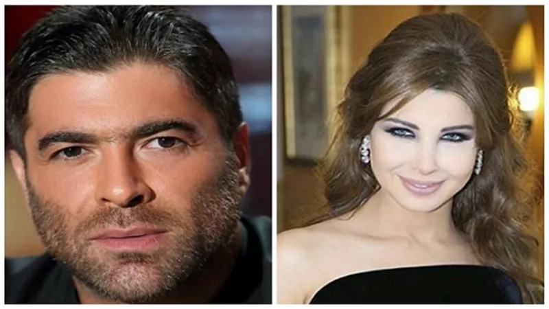 نانسي عجرم وائل كفوري في حفل 