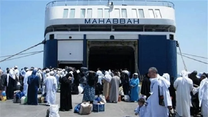 3790 عاملًا يغادرون ميناء سفاجا و771 راكبًا يصلون نويبع