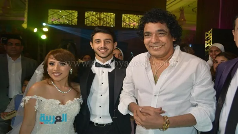 بالصور.. نجوم الرياضة والفن يحتفلون بزفاف نجلة ضياء السيد