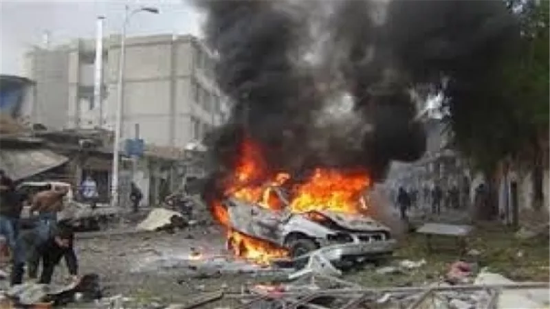 مقتل ضابط إيراني في تفجير سيارة شرطة غرب البلاد