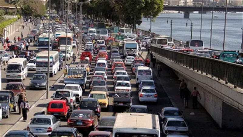 شلل مروري بمحافظتي القاهرة والجيزة 