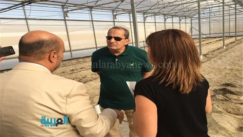 وزير الزراعة يتفقد محطة معالجة مياه 