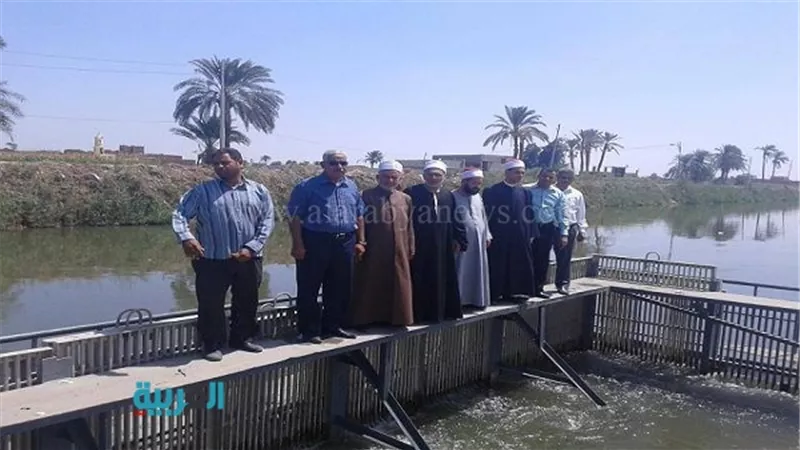 بالصور.. وفد الأوقاف في زيارة لمحطات مياه الشرب بالفيوم