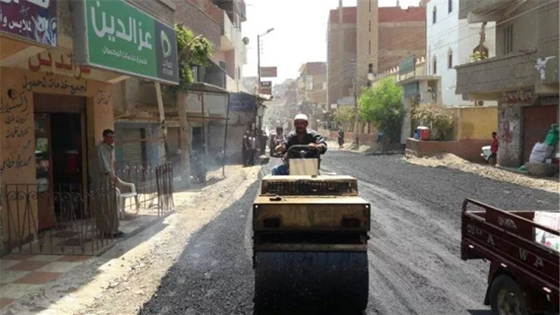 رفع 105 أطنان قمامة وتسوية 21 كيلو طرق بالمنوفية