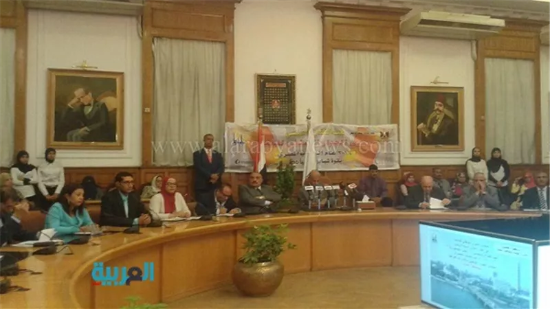 بالصور.. القائم بأعمال محافظ القاهرة يفتتح منتدى الحوار الوطني