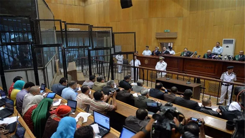 تأجيل محاكمة 58 متهمًا بحرق قسم الطالبية لـ31 أغسطس 