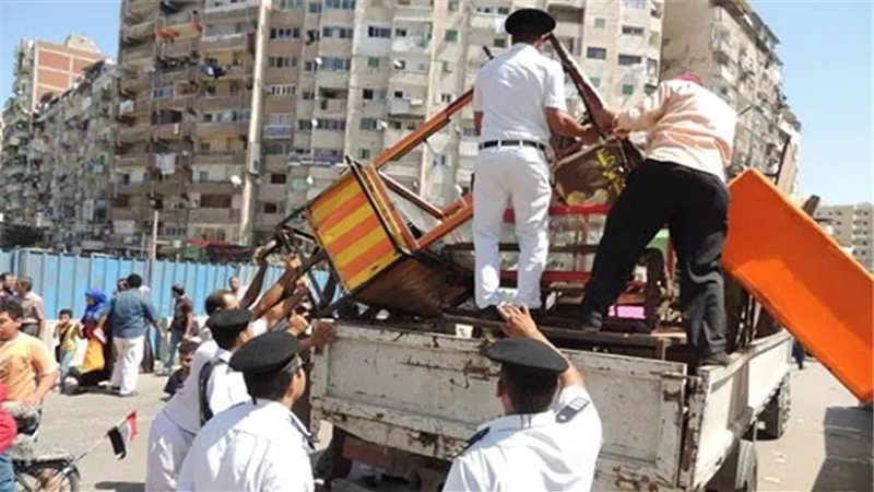 حملة لرفع كفاءة منطقة الدرب الأحمر 