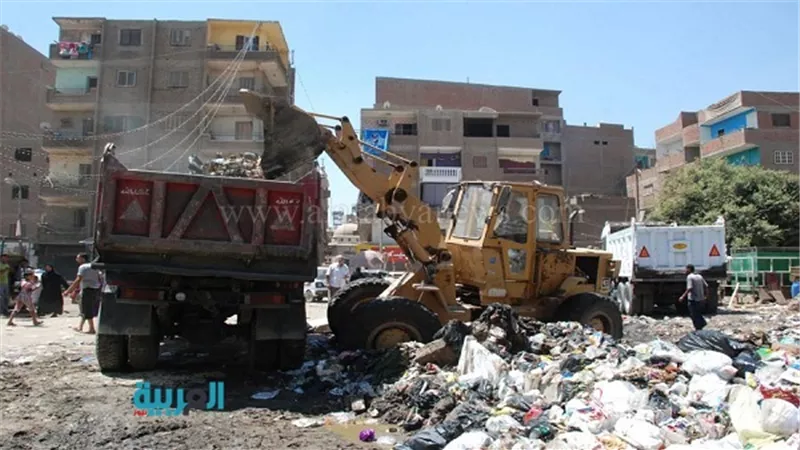 رفع 800 طن مخلفات بأوسيم ضمن أعمال 