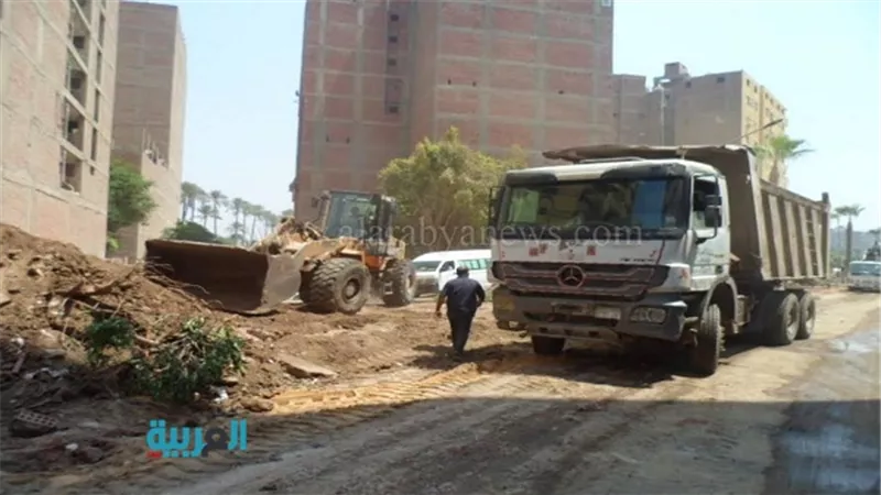 رفع 11 ألف طن مخلفات بالجيزة في الأسبوع الثاني لـ
