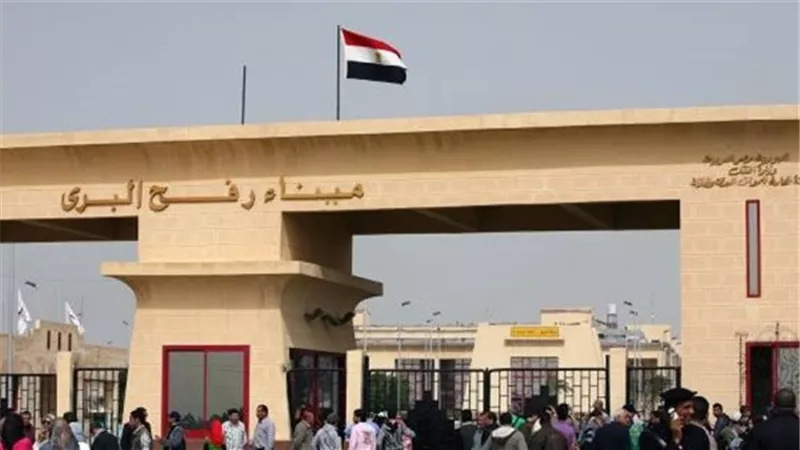 فتح معبر رفح الحدودي مع قطاع غزة.. الثلاثاء