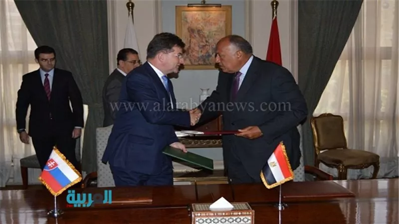 وزير الخارجية يستقبل نظيره السلوفاكي المرشح لمنصب بالأمم المتحدة