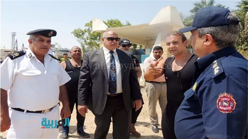 بالصور.. مدير أمن السويس يتفقد وحدة الإنقاذ البحري والنهري