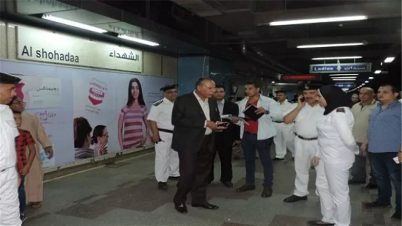 القبض على 646 مشتبهًا به و4 قطع سلاح بالمترو والسكة الحديد 