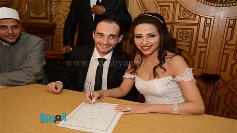 بالصور.. عقد قران ياسمين جمال ومعوض إسماعيل بحضور نجوم الفن 