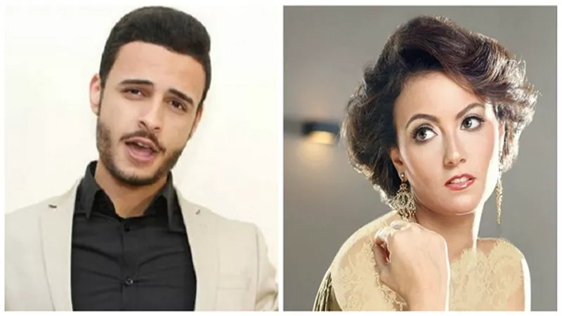 شادي سرور ينشر صورة له مع بشرى من فيلم 