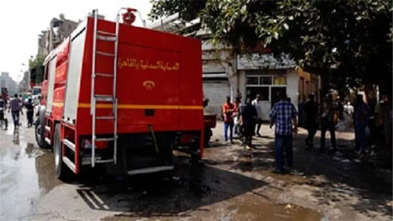 إخماد حريق بشقة سكنية في العمرانية 