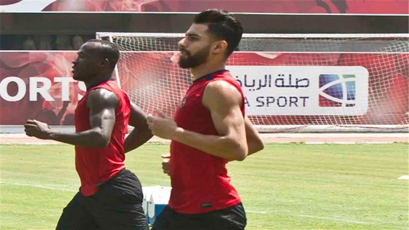 ثنائي الأهلي يخضع لتدريبات تأهيلية