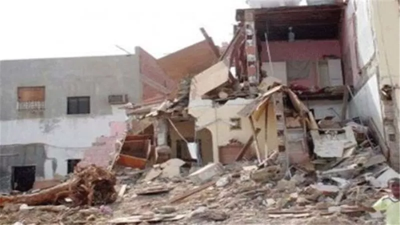 أول حادث في عيد الأضحى.. إنهيار منزل من طابقين بالمنوفية