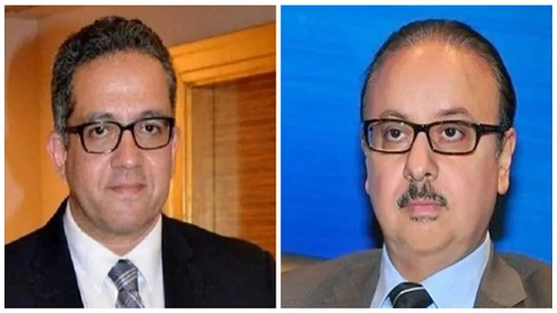 وزيرا الاتصالات والآثار يعودان للقاهرة بعد ادائهما فريضة الحج