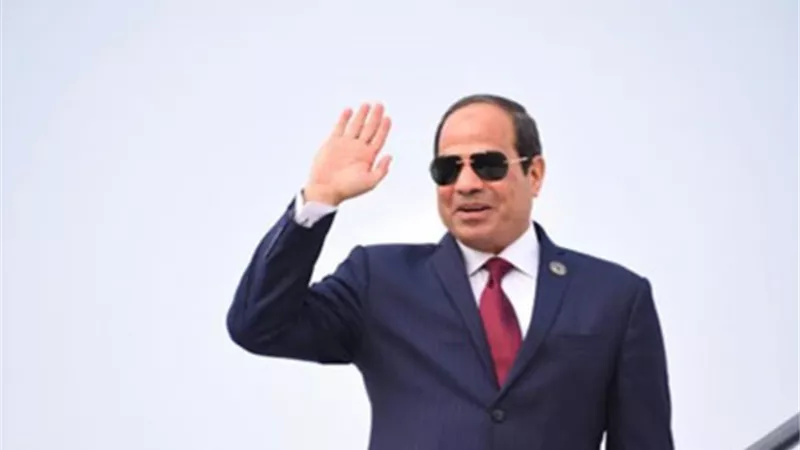 بث مباشر.. السيسي يصل الى نيويورك