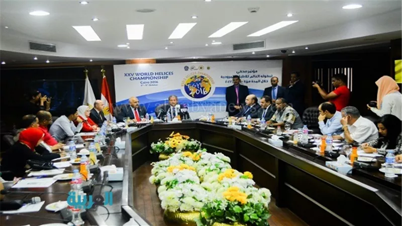 بالصور.. رئيس اتحاد الرماية يكشف تفاصيل بطولة العالم للأطباق المروحية