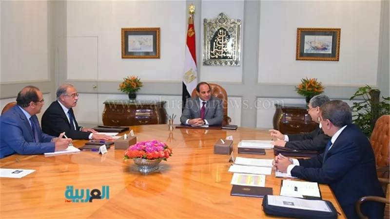 السيسي يؤكد على أهمية الأنتهاء من رفع كفاءة شبكة الكهرباء