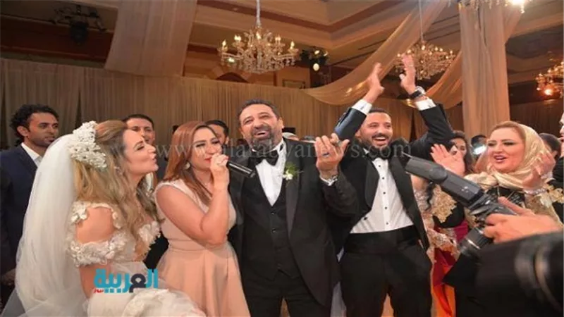 بالصور.. نجوم الفن والرياضة والاعلام في زفاف نجل مجدي عبد الغني