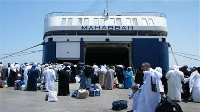 اليوم.. ميناء نويبع يستقبل 513 راكبًا وتداول 103 شاحنة