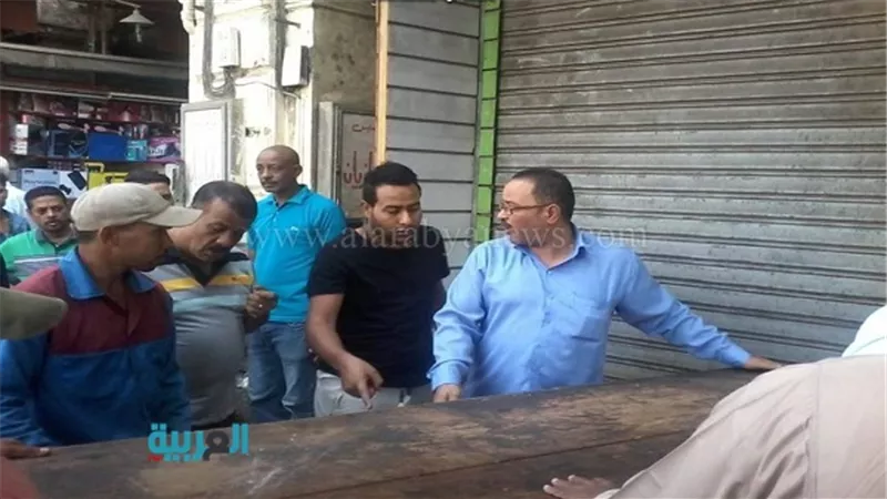 بالصور.. إزالة اشغالات الباعة الجائلين بالموسكي 