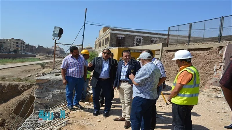الإنتهاء من الكوبري الثاني لطريق 