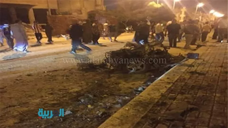 بالفيديو.. سيارة مفخخة تستهدف النائب العام المساعد بالرحاب