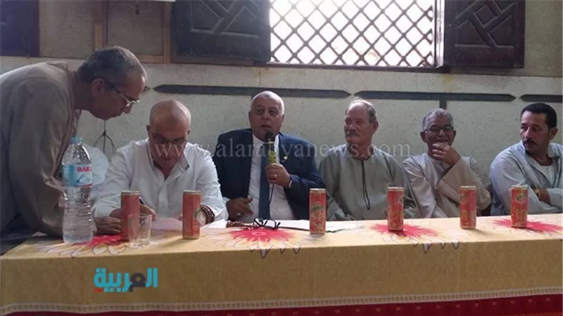 بالصور.. سلامة الجوهري يلتقي أهالي 