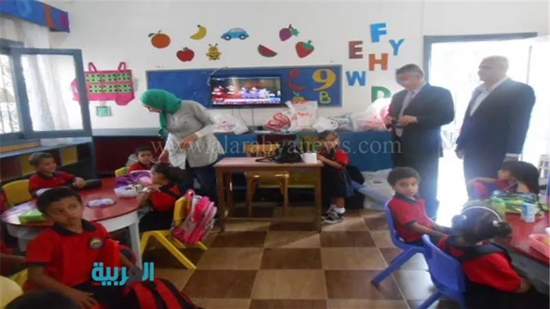 بالصور.. رئيس المعاهد القومية يتفقد مدرسة الأهرام