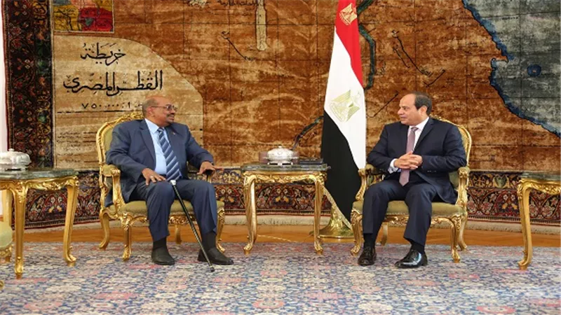 السيسي والبشير يشهدان أحد أنشطة 