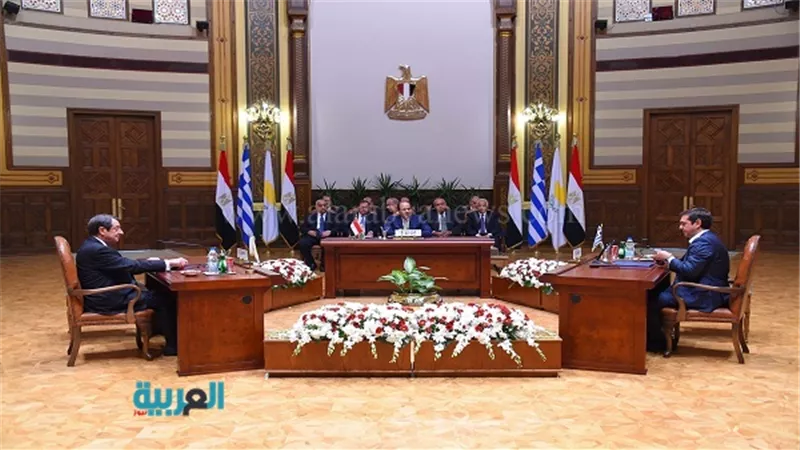 انعقاد القمة الرابعة للآلية التعاون بين مصر واليونان وقبرص