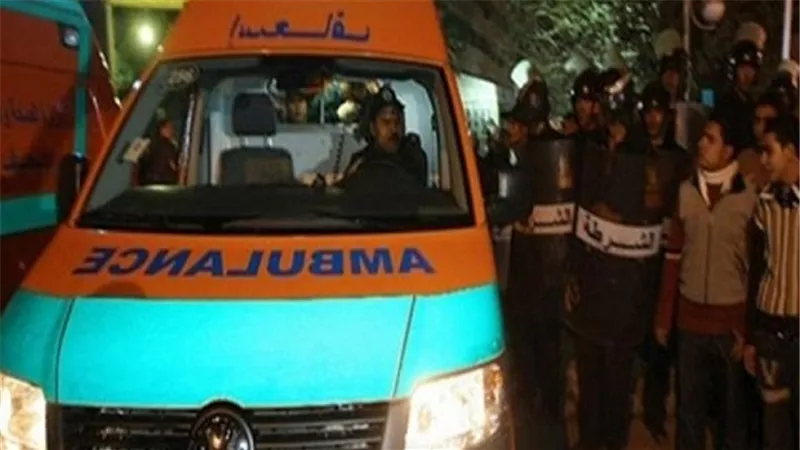إصابة رئيس مباحث منشأة ناصر اثناء وجوده بتشريفة بطريق صلاح سالم