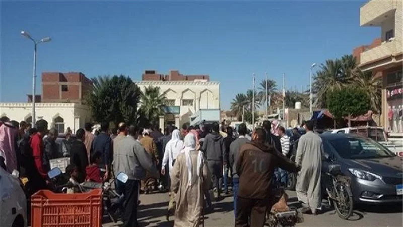 أهالي العامرية بالفيوم ينتظرون جثمان 