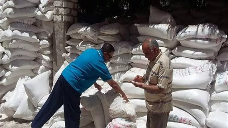 ضبط مصنع بداخله ١١٥طن ملح بالمرج