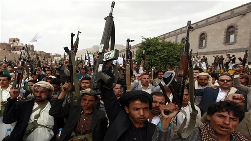مظاهرات حوثية أمام مقر إقامة المبعوث الأممي في صنعاء