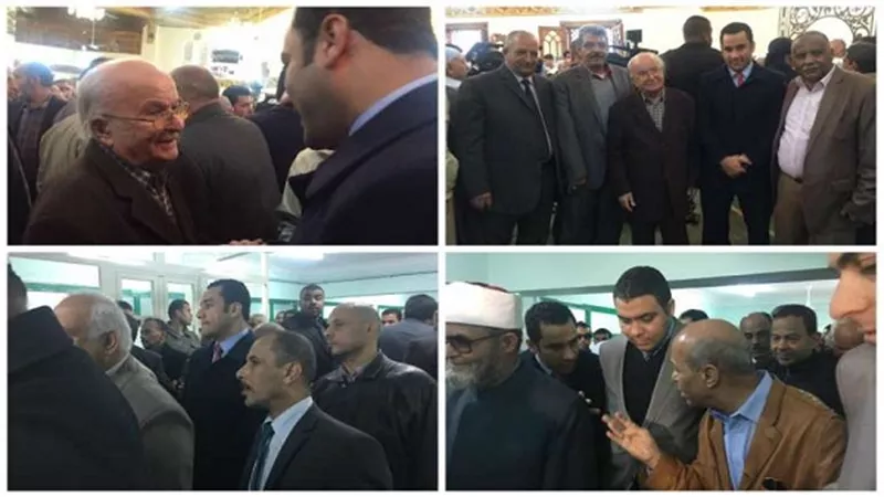 أحمد علي يشارك في افتتاح المجمع الطبي 