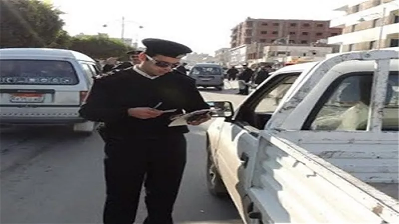 ضبط 6209 مخالفات مرورية بشوارع الجيزة