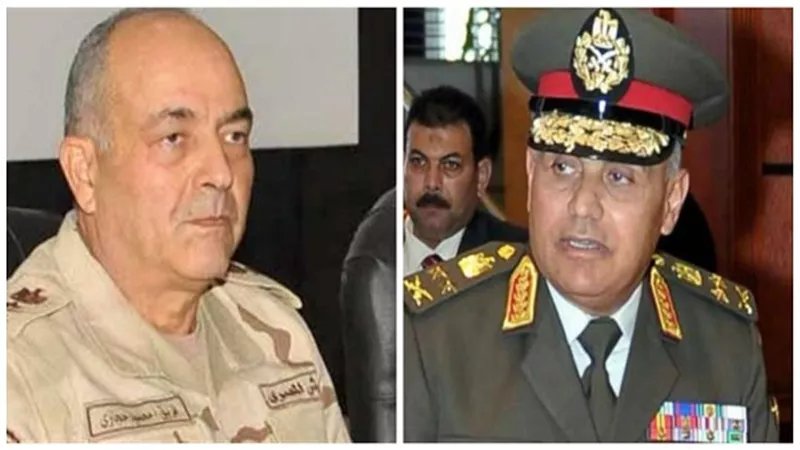 وزير الدفاع ورئيس الأركان يتابعان تطورات حالة مصابي الكاتدرائية
